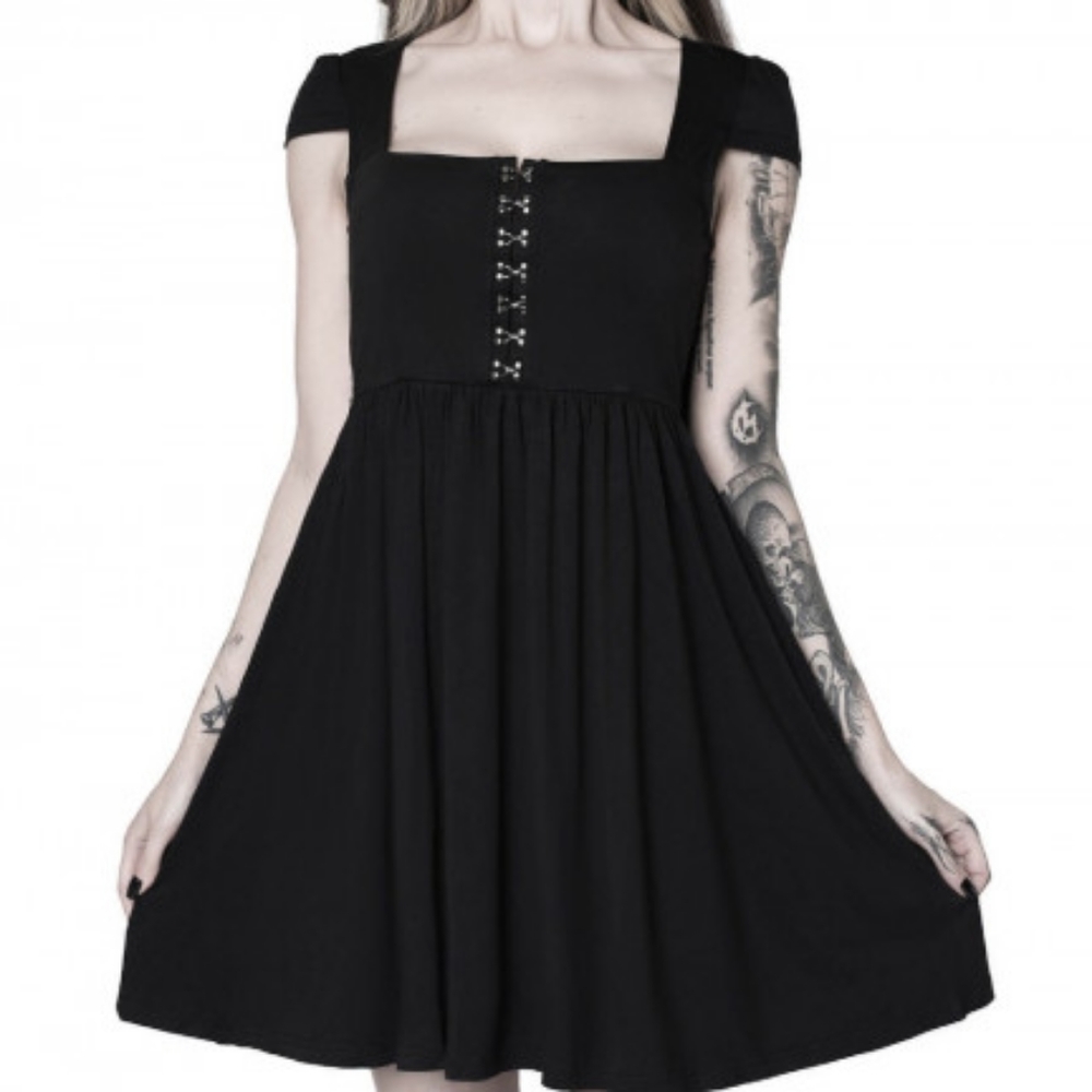 HALLOWEEN SALE Killstar Punk Tered Dress
